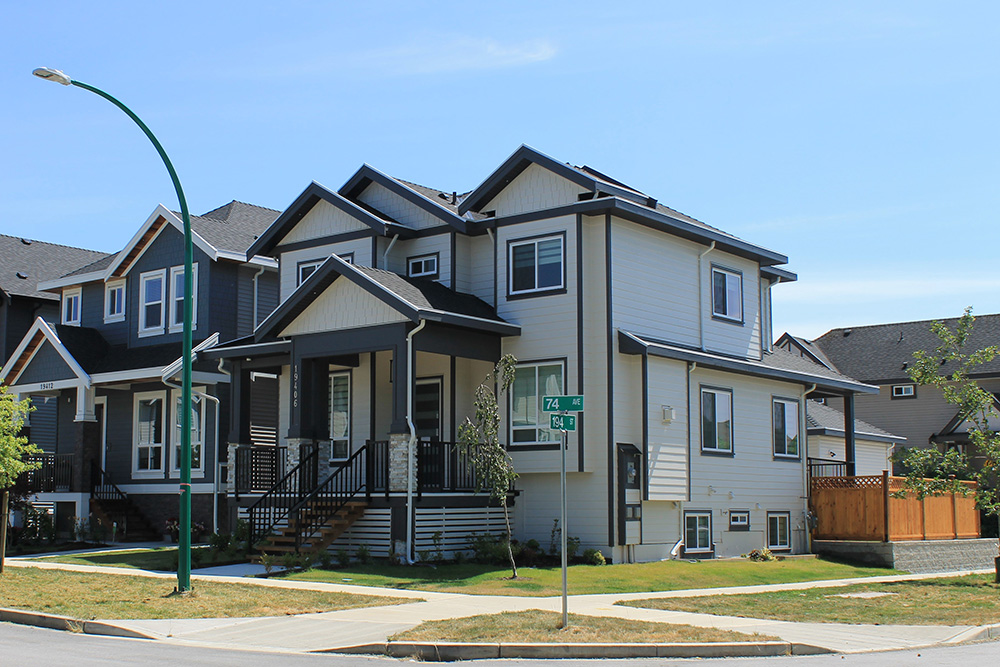 74 Avenue Surrey – Construction of a single family house